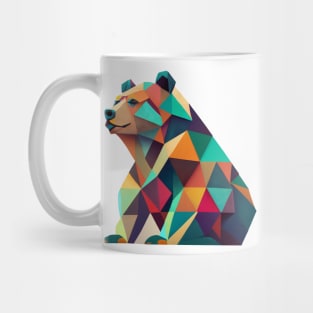 Cute Bear Geometric Mug